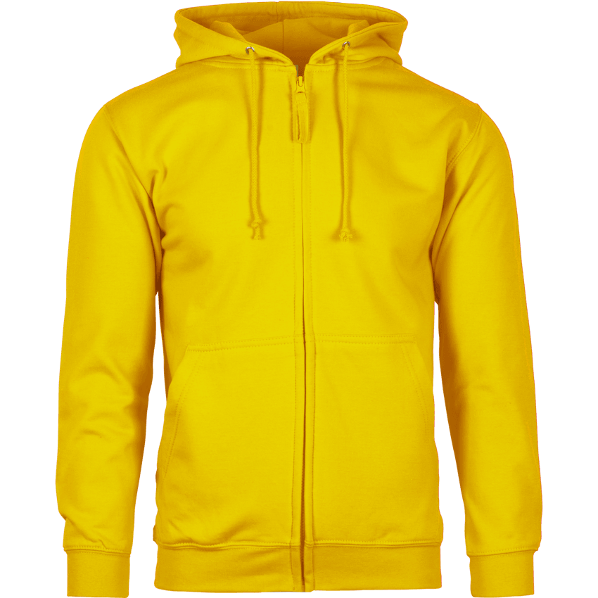 Veste à capuche personnalisée sun-yellow