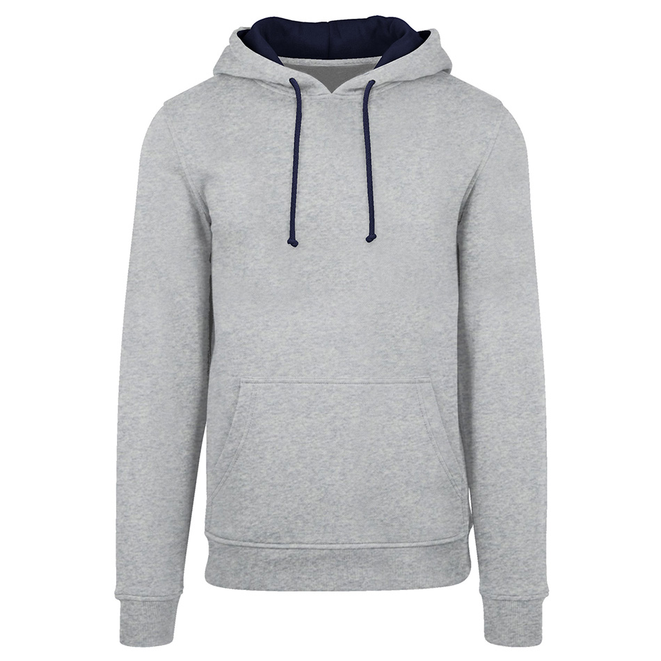 Sweat bicolore personnalisé heather-grey-french-navy