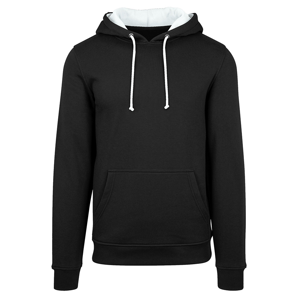 Sweat bicolore personnalisé jet-black-arctic-white