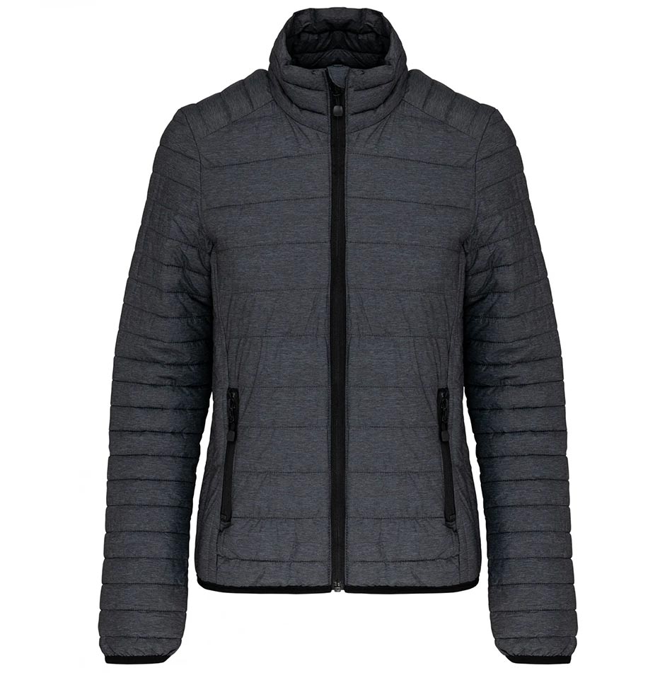 Doudoune personnalisée marl-dark-grey