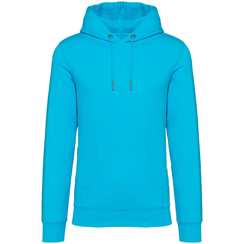 Sweat à personnaliser coton bio light-turquoise