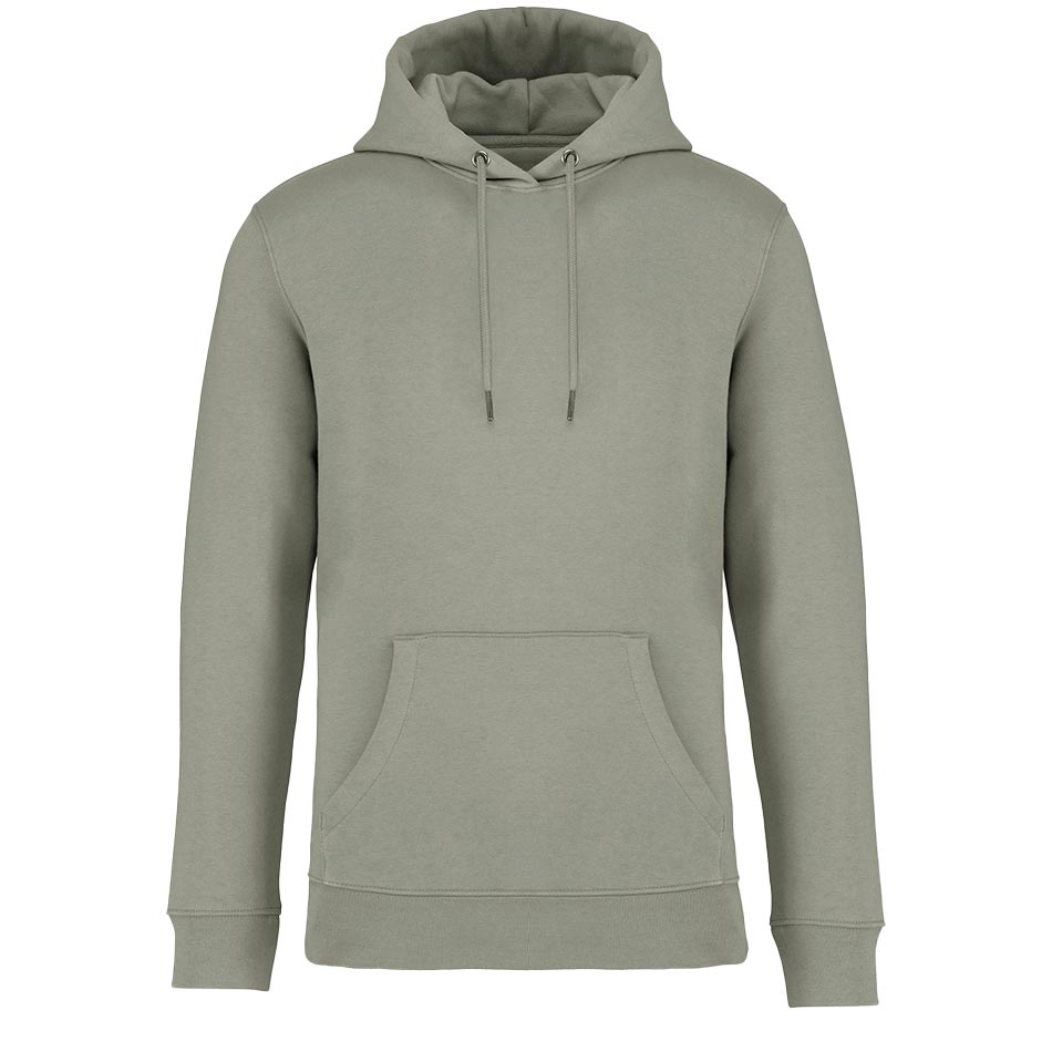 Sweat à personnaliser coton bio almond-green