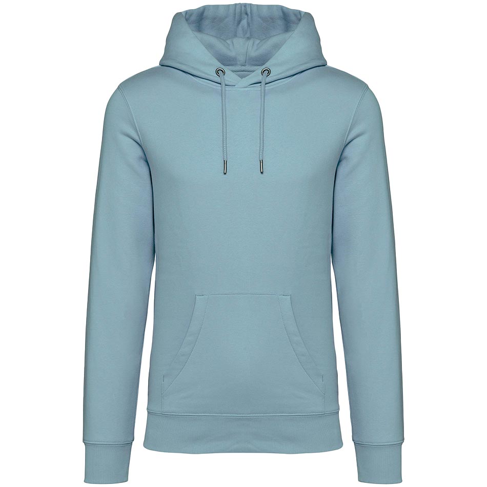 Sweat à personnaliser coton bio aquamarine