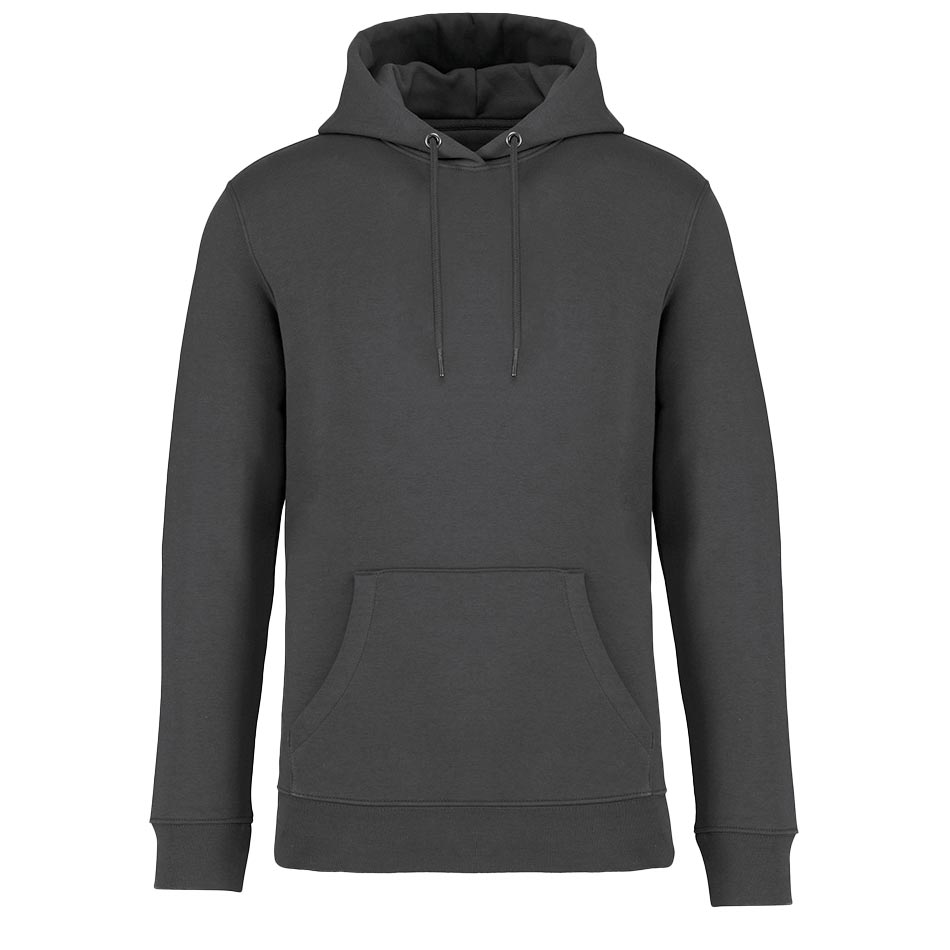 Sweat à personnaliser coton bio iron-grey