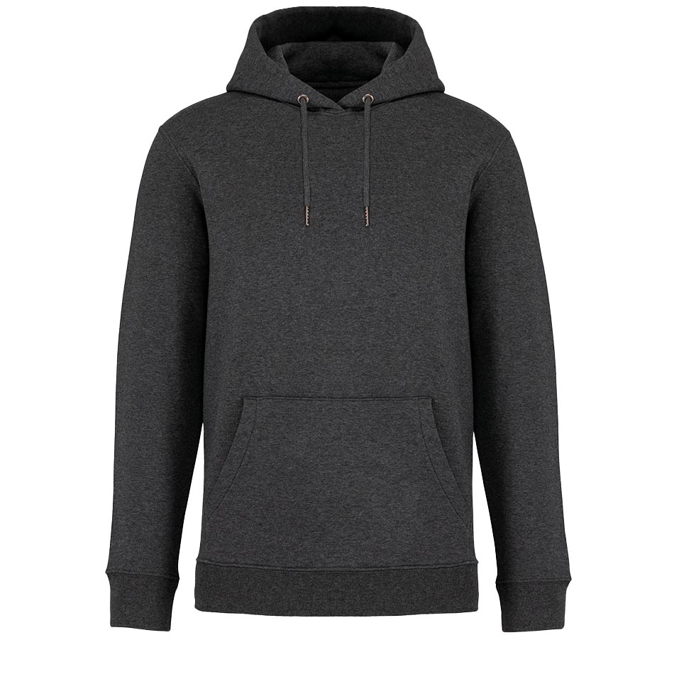 Sweat à personnaliser coton bio volcano-grey-heather