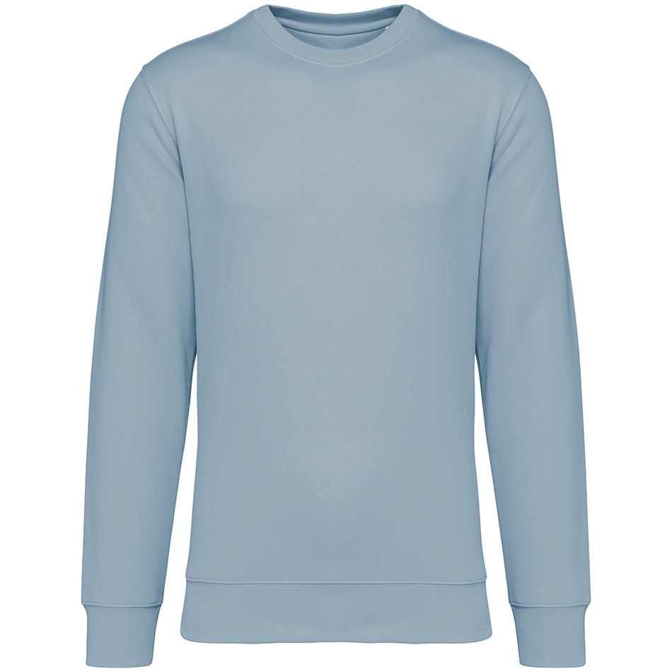 Pull personnalisé coton bio aquamarine