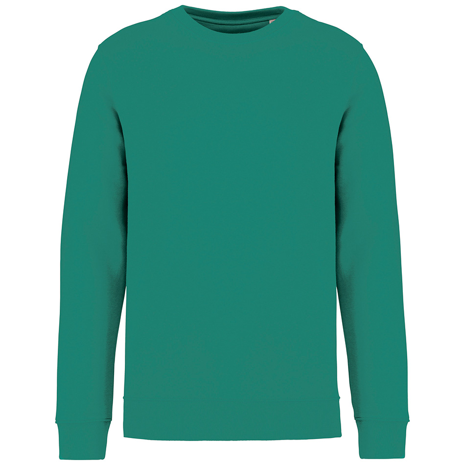 Pull personnalisé coton bio gemstone-green