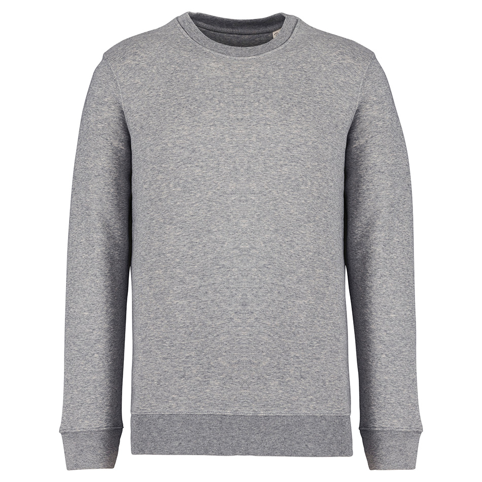 Pull personnalisé coton bio moon-grey-heather