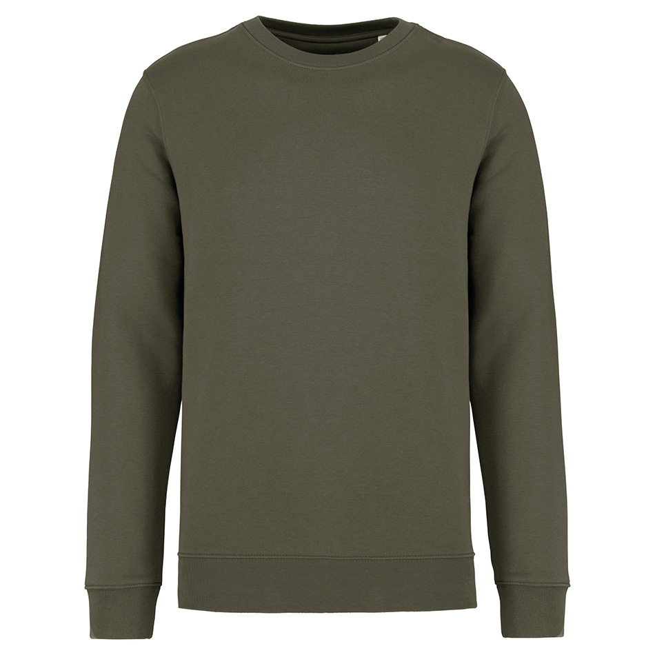 Pull personnalisé coton bio organic-khaki