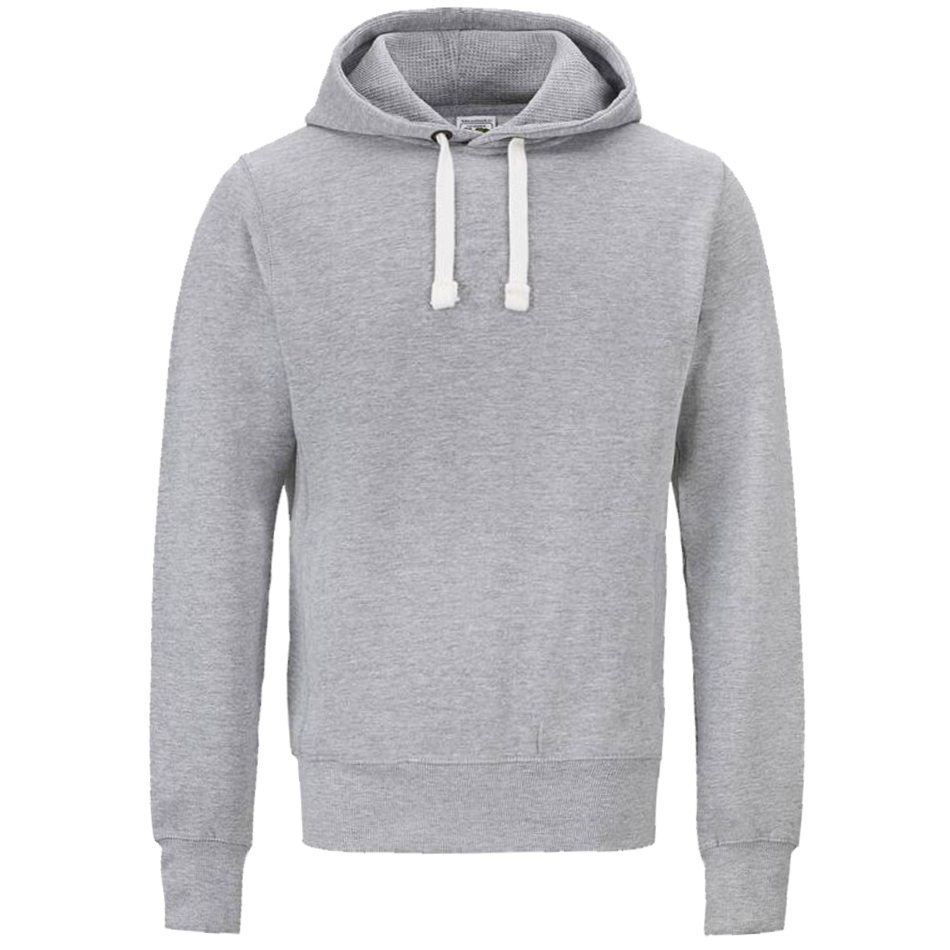 Sweat capuche lourd personnalisé heather-grey