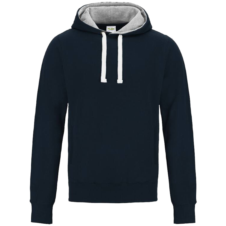 Sweat capuche lourd personnalisé oxford-navy