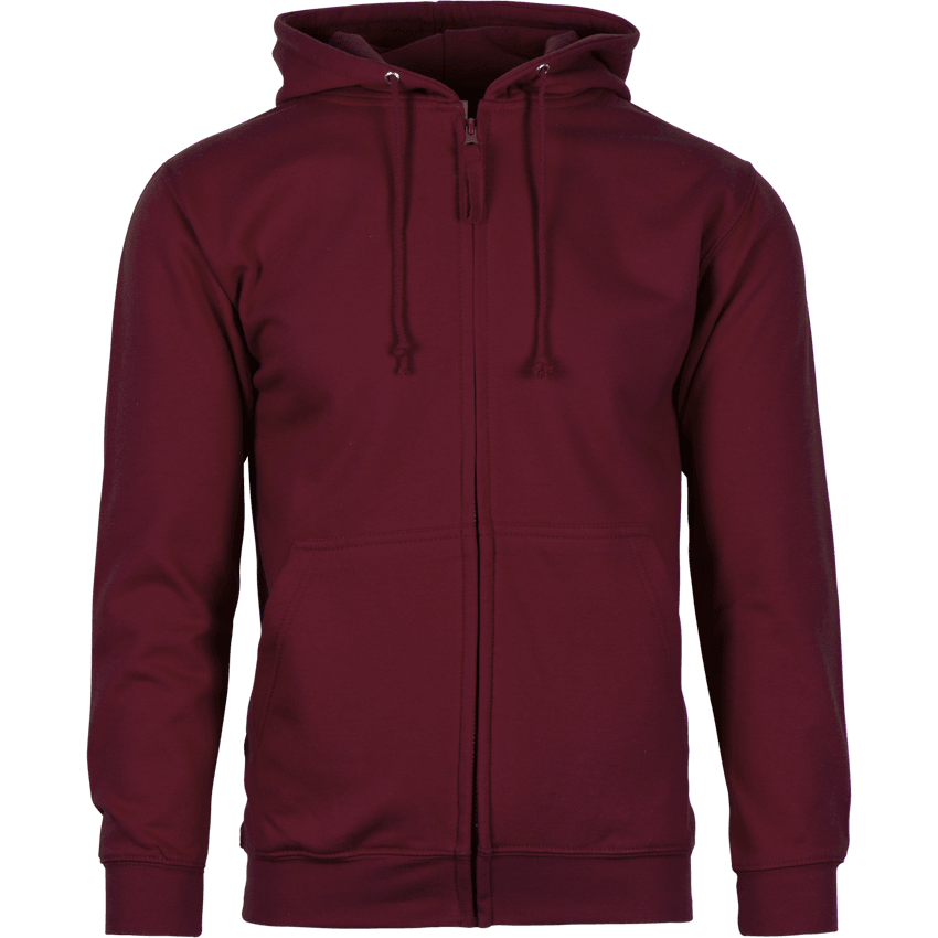 Veste à capuche personnalisée burgundy