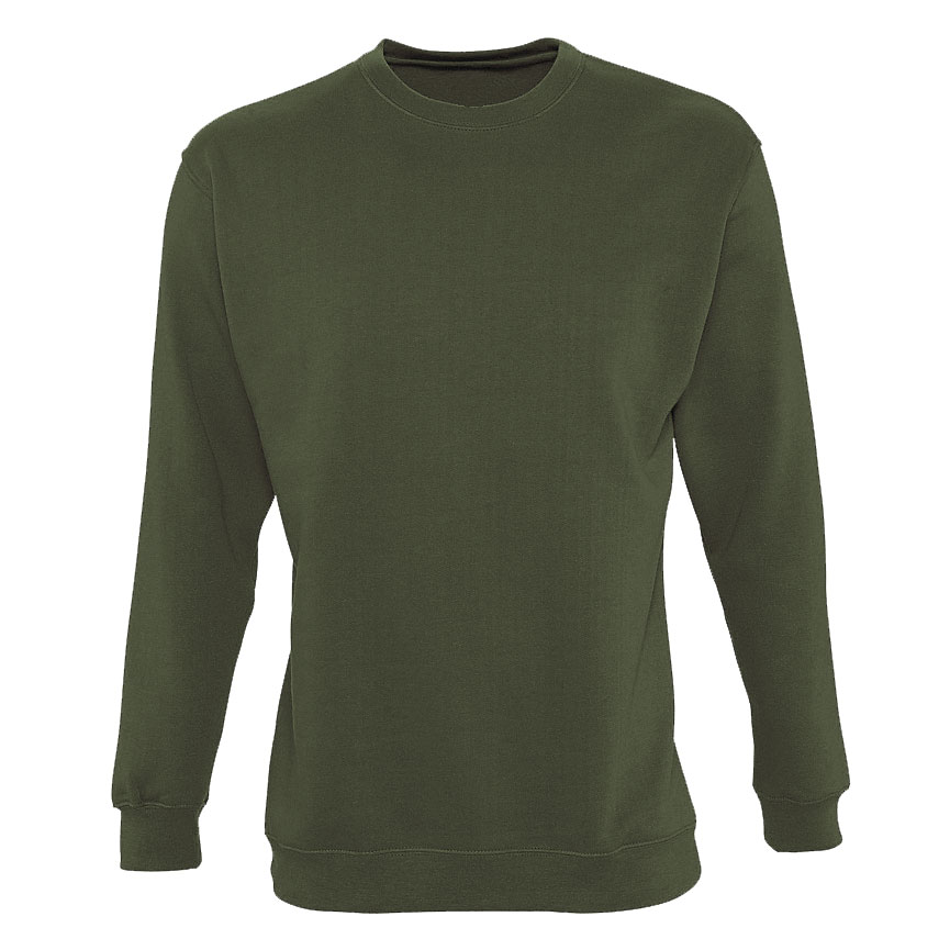 Pull personnalisé classic earthy-green