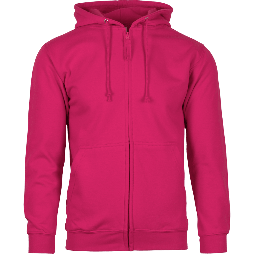 Veste à capuche personnalisée hot-pink