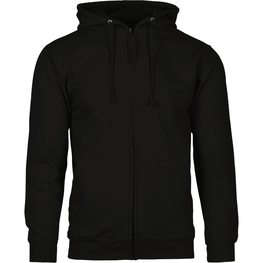 Veste à capuche personnalisée jet-black