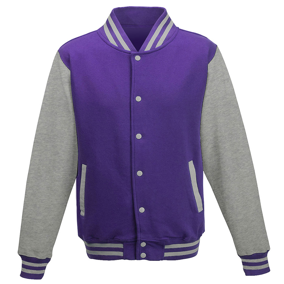 Purple/ heather grey