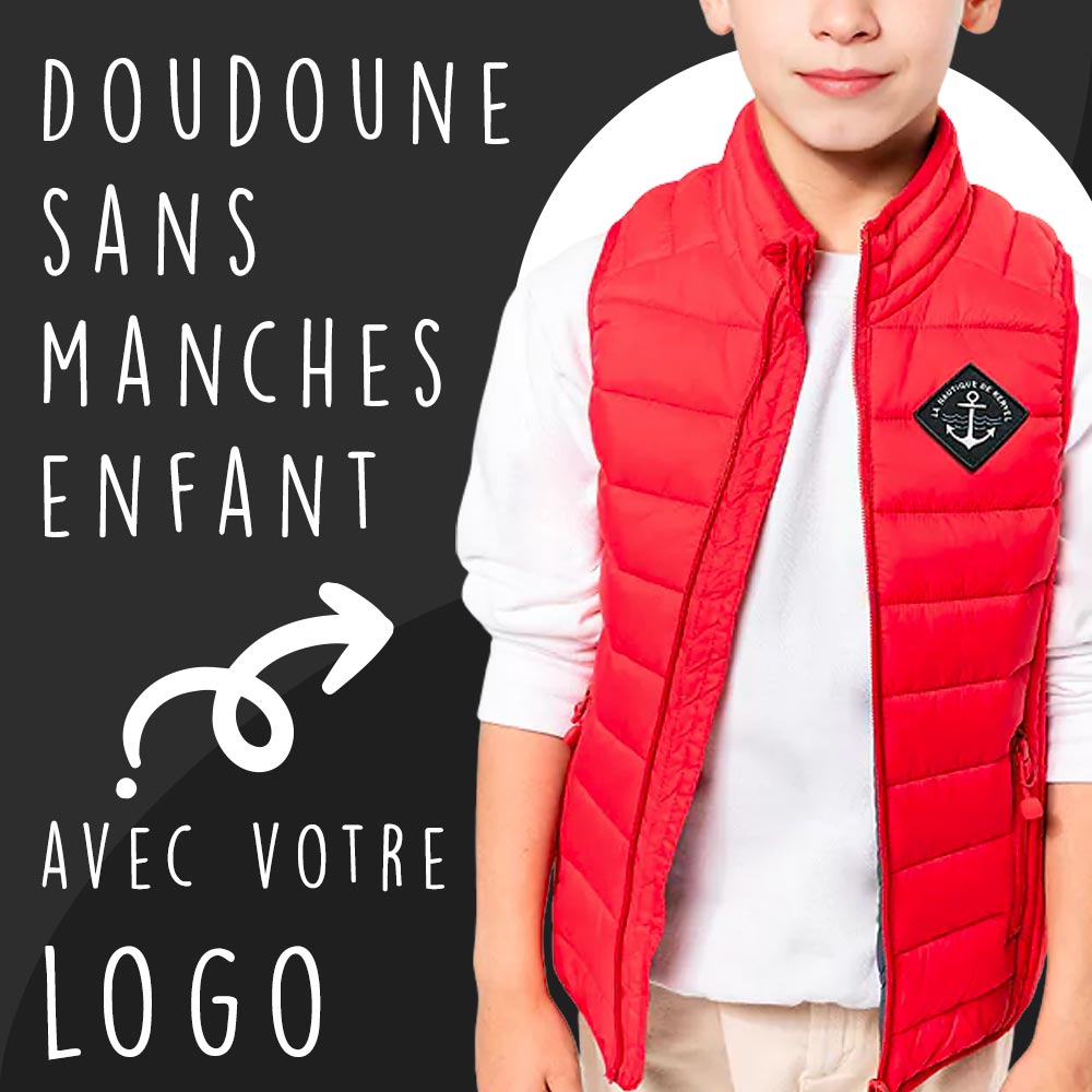 Doudoune Sans Manches Enfant Duvet Hiver Garçon Fille - Gilet Matelassé Capuche Zippé Chaud Décontracté Extérieur